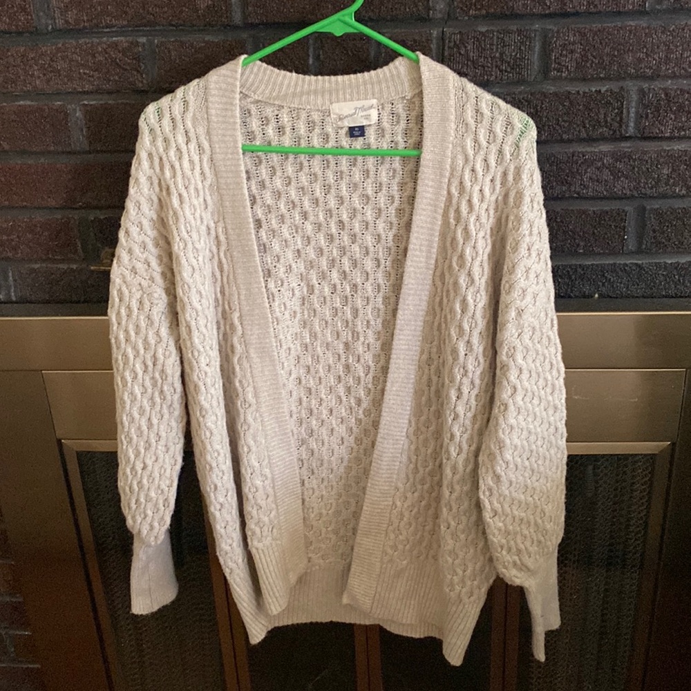 Oversized cardigan
